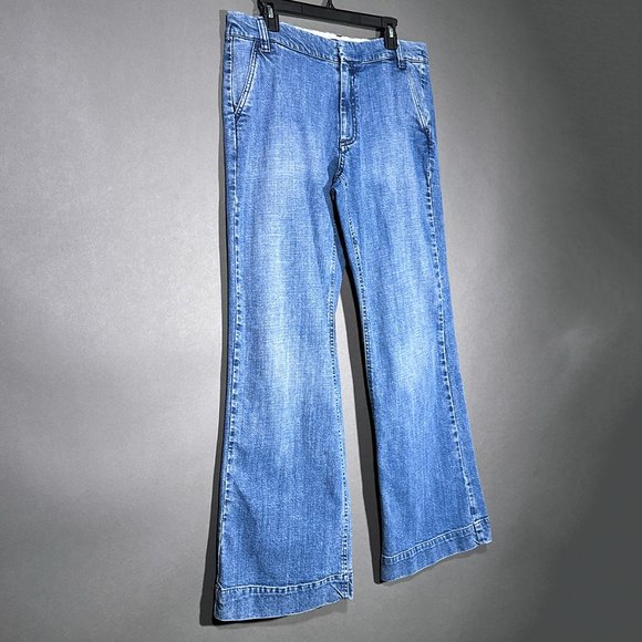 Old Navy Brand Just‎ Below The Waist Stretch Jeans Size 14R - Picture 1 of 17